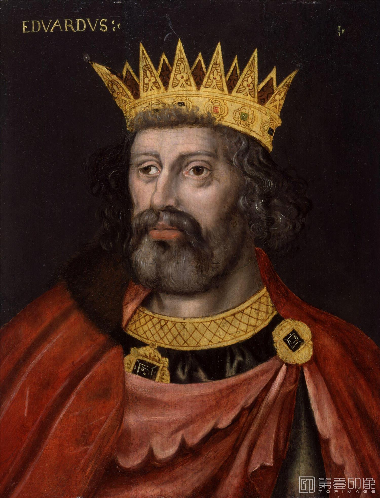 油画-国家肖像艺术博物馆-King Edward II-0806